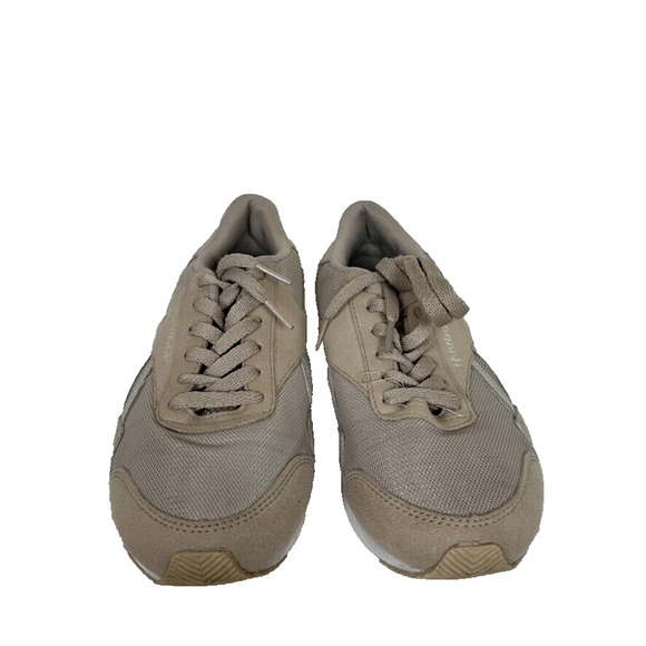 Reebok Womens 7 1/2 Royal low profile beige running shoe Athleisure Activewear - Picture 1 of 11